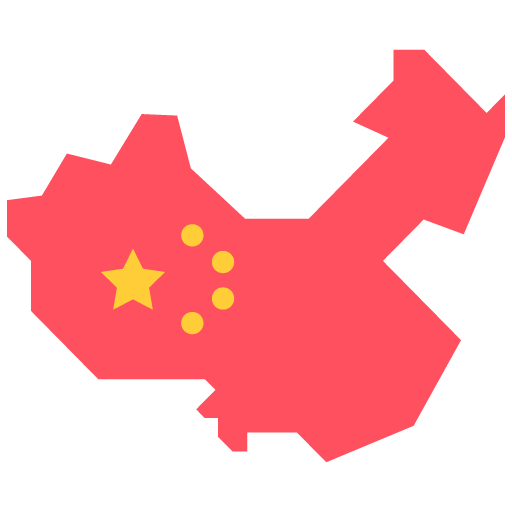 mapa China
